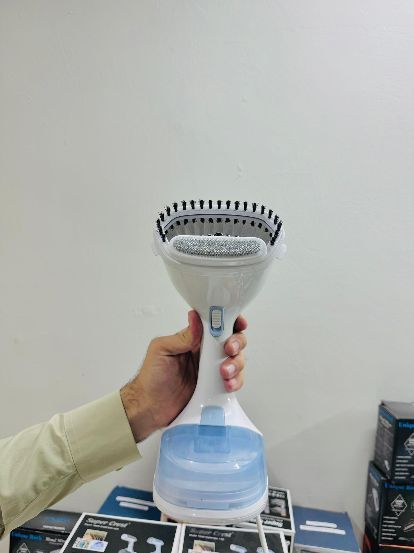 Super Crest Hand Garment Steamer SCT-1028– Fast & Powerful Wrinkle Remover
