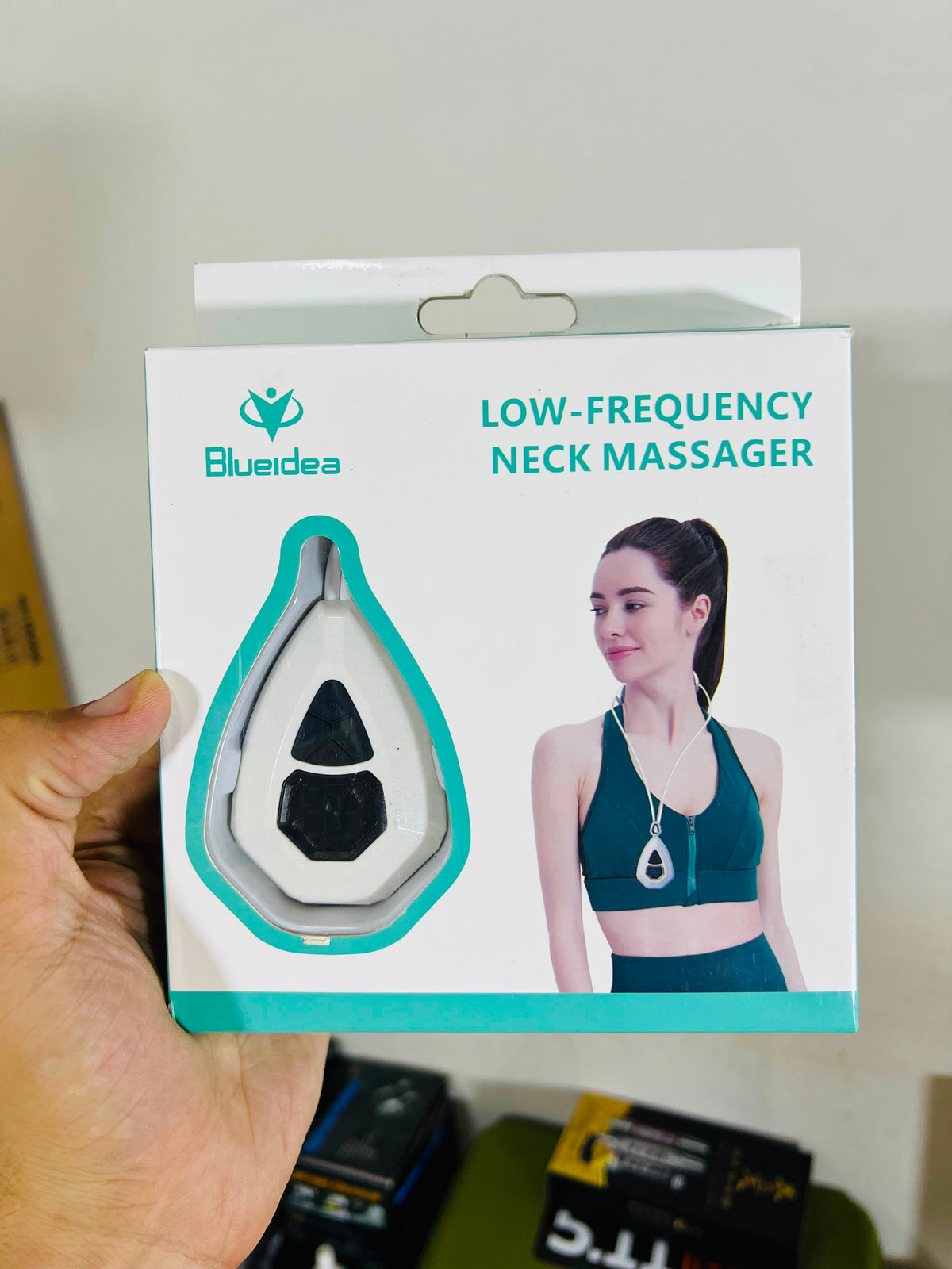 BLUEIDEA BLD-710 Low-Frequency Neck Massager – Smart Electric Neck Pain Relief Massager | AwamiImport.com
