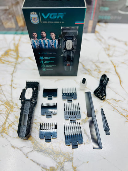 VGR Voyager V-600B Professional Hair Clipper – 7000 RPM Dual Motor, 200 Minutes Runtime|🇦🇷ARGENTINA LOT