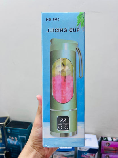 Portable Blender with LED Display – 3 Speed USB Rechargeable Smoothie & Juice Maker HP-118
