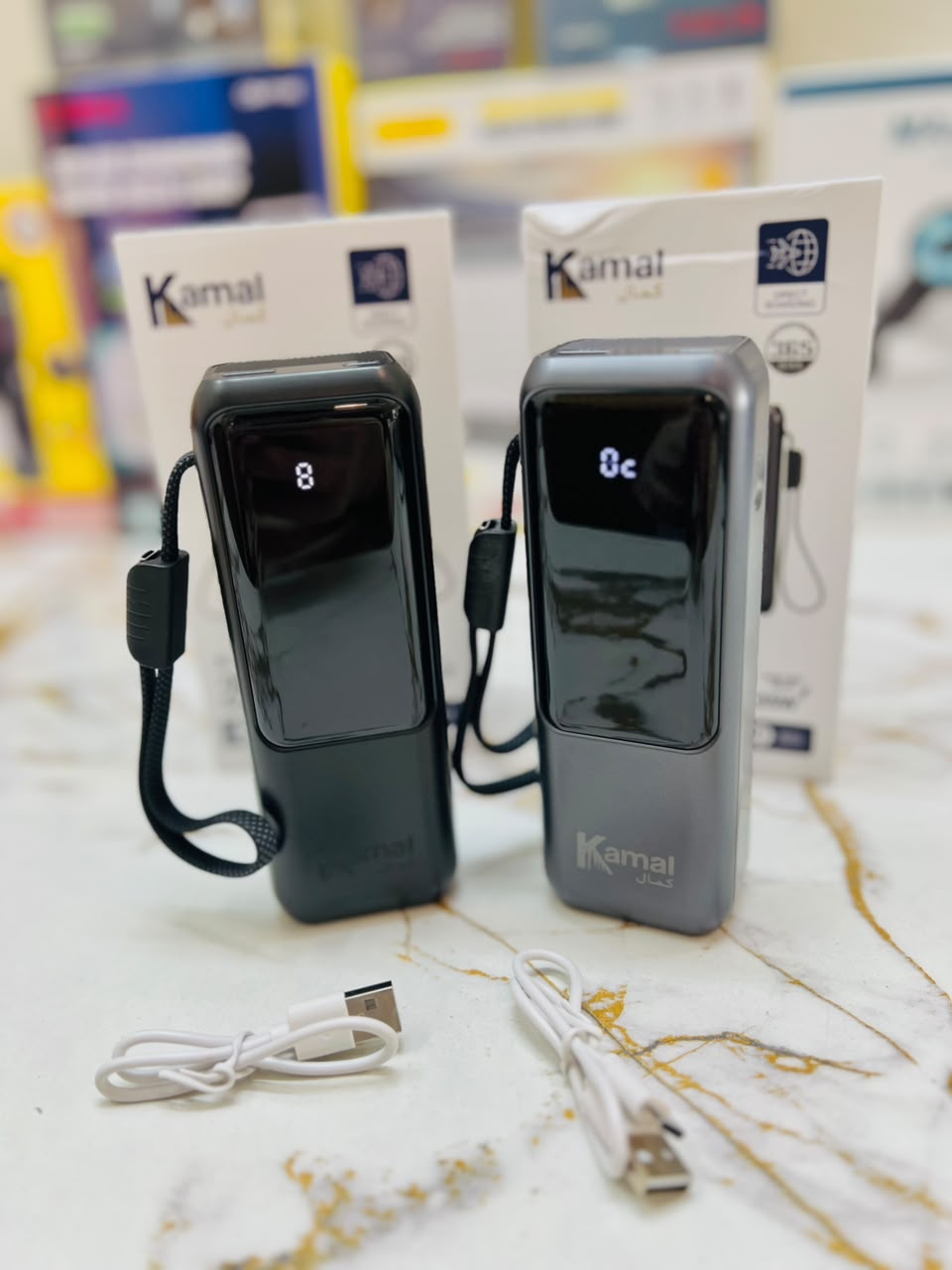 KAMAL KPB 2006 20000mAh Power Bank – 35W PD Fast Charging with 2 Cables