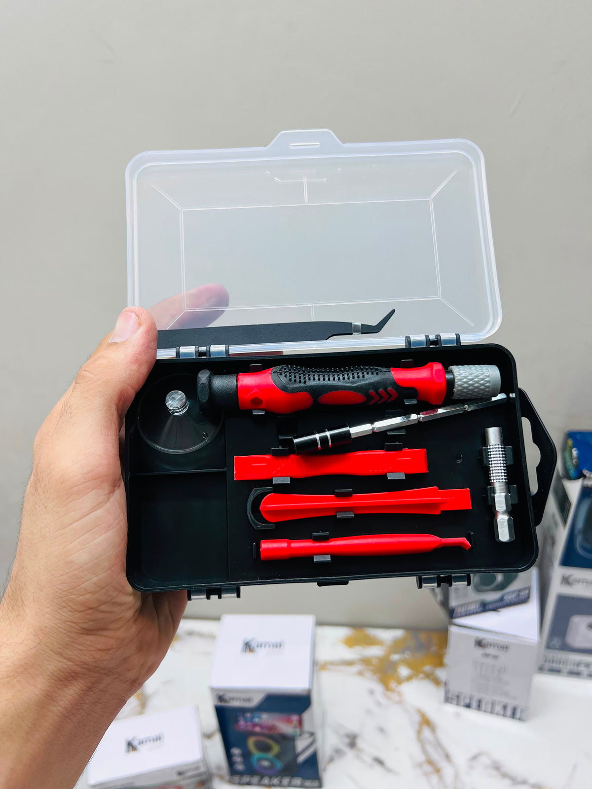 Precision Electronics Repair Tool Kit – Multi-Bit Screwdriver, Phone Opening & Small Electronics Repair Set