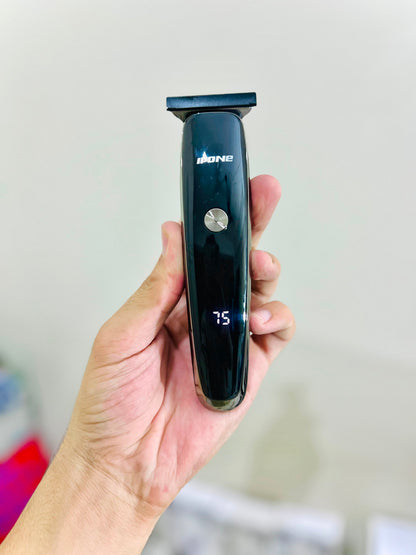 IPONE Rechargeable Trimmer – Digital Display | 90 Min Cordless Power | IP-789