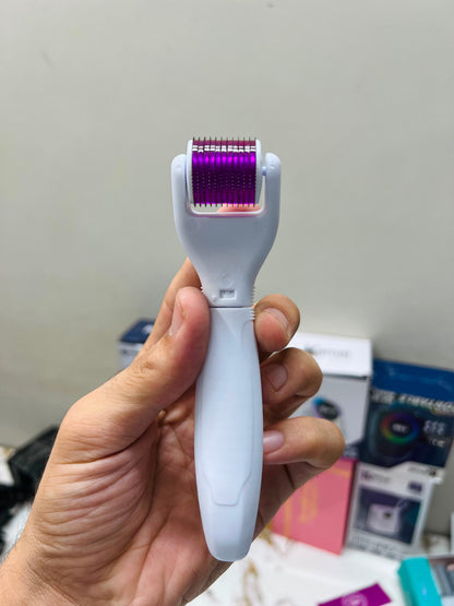 Imported 6-in-1 Derma Roller System – 1200 Needles, Face, Body & Eye Care Kit