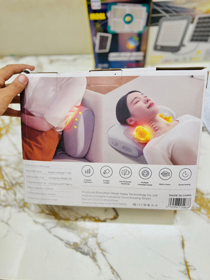 MDHL MD-9826 Bionic Massage Pillow – Waist & Neck Massager with Multiple Massage Modes
