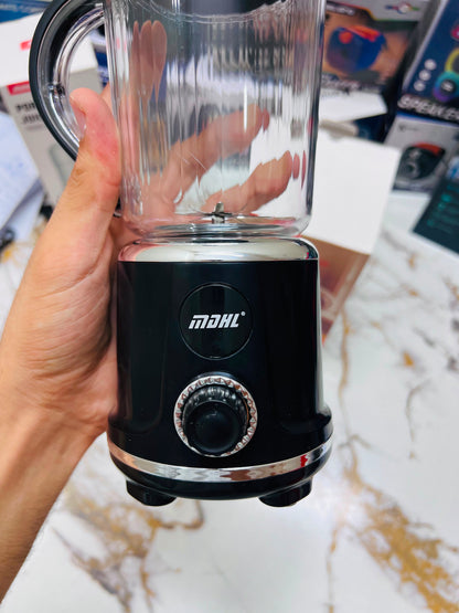 MDHL AJ03 Imported Portable Rechargeable Blender – Powerful 10-Leaf Steel Blade with Direct Drinking Straw
