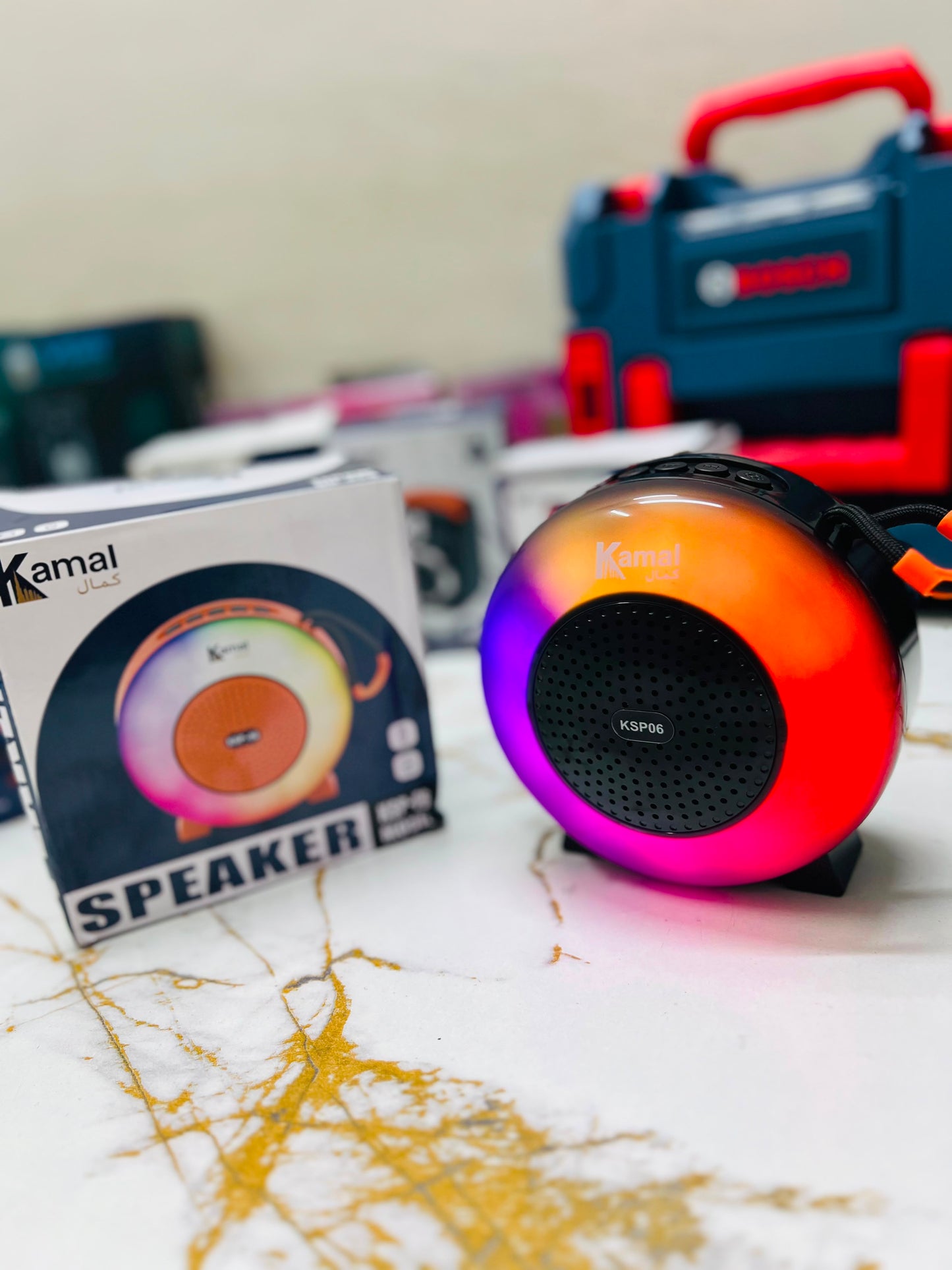 Kamal KSP-06 Portable Speaker – Made in Dubai, Up to 6 Hours Playtime