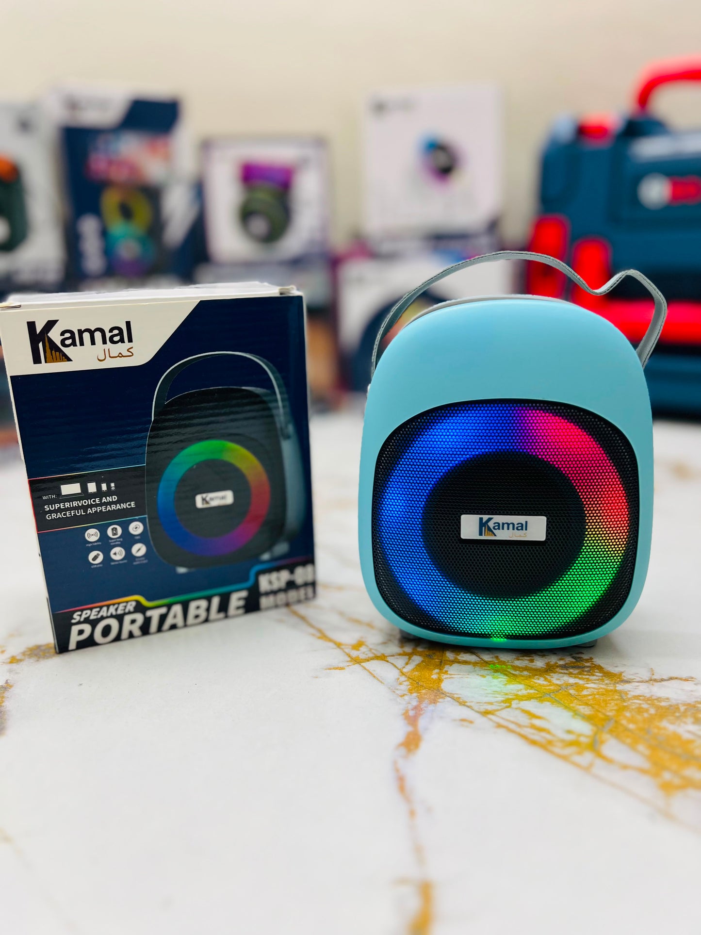Kamal KSP-08 Superior Voice High Fidelity USB Play Stereo Speaker