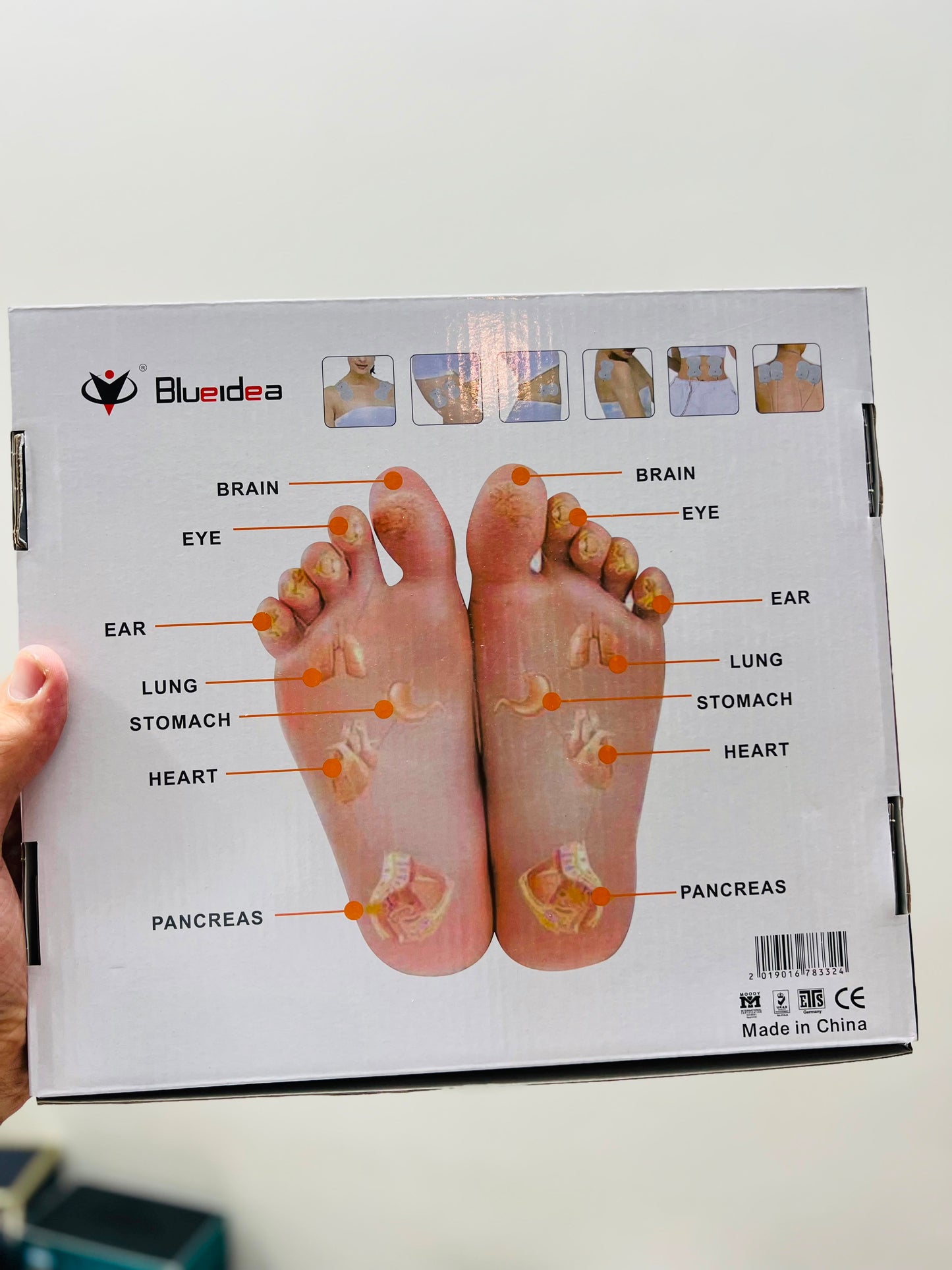 Blueidea Electronic TENS Pulse Massager BLD321 – Smart Muscle Pain Relief & Body Therapy Device