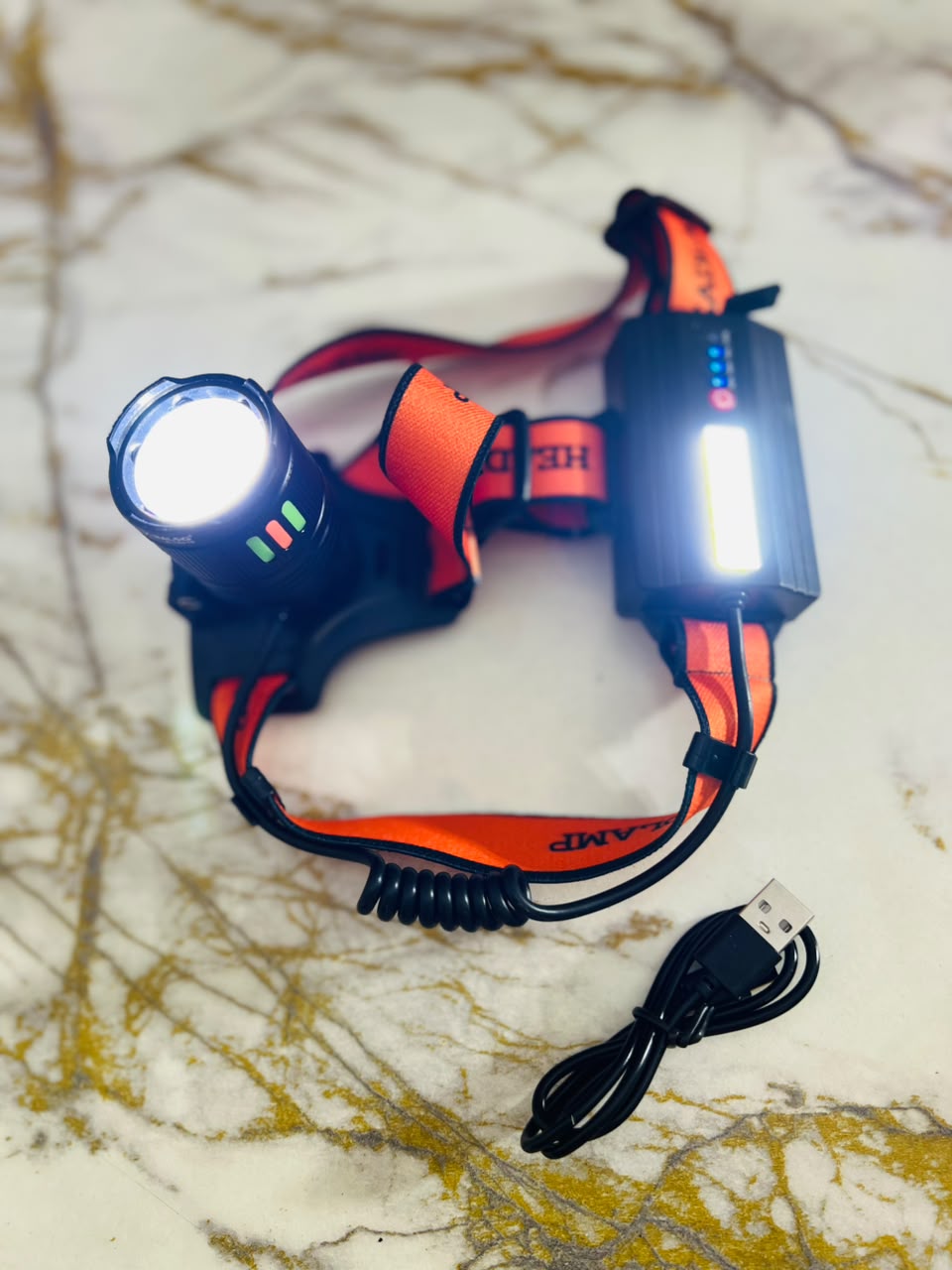 X Balog BL-T203-TG Super Bright LED Head Lamp