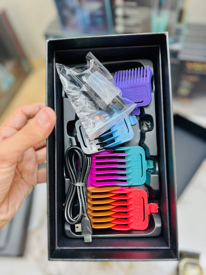 VGR Voyager Professional V-005 Hair Clipper – 7000 RPM, Powder Metallurgic Blade, 2600mAh Battery & 250 Minutes Runtime|🇦🇷ARGENTINA LOT