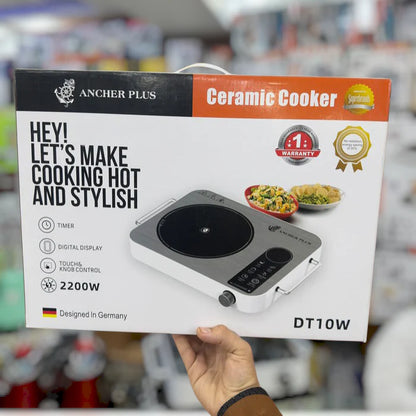 Ancher Plus Universal Hot Plate DT10W – 2200W Infrared Electric Cooker