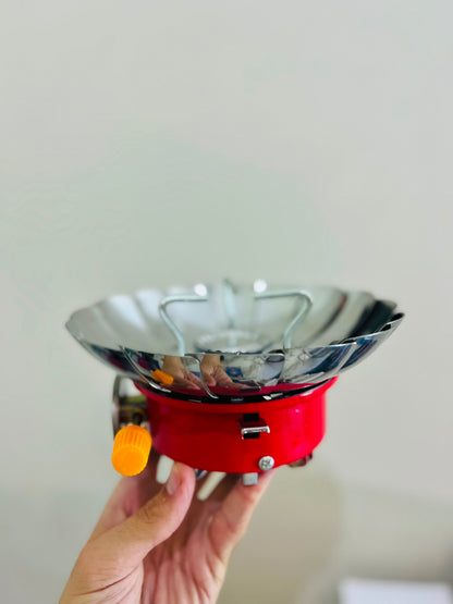 Outdoor Windproof Camping Stove With Butane Bottle  | AwamiImport.com