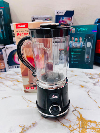 MDHL AJ03 Imported Portable Rechargeable Blender – Powerful 10-Leaf Steel Blade with Direct Drinking Straw
