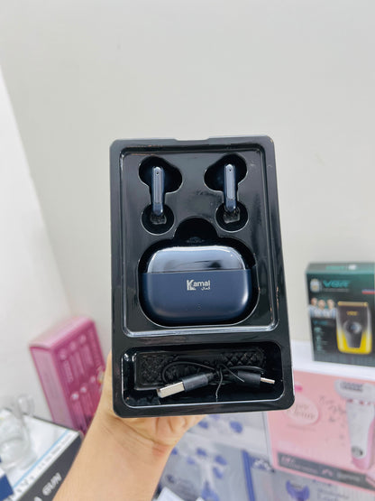 Kamal K-991 Wireless Earphones – 38H Standby, 300mAh Battery & Bluetooth 5.3 Stereo Earbuds