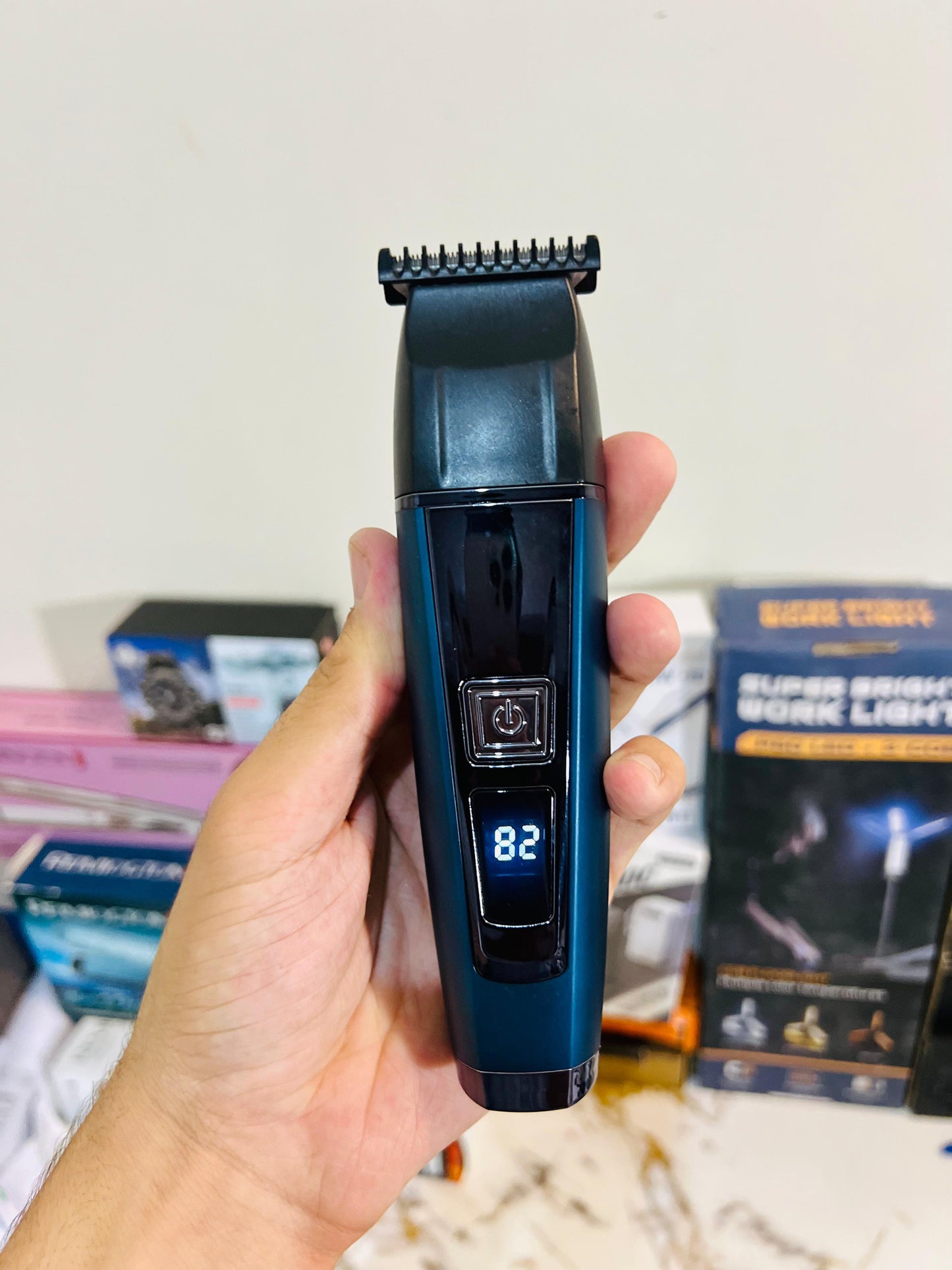 DALING 3-in-1 Professional Grooming Kit  9238 – Shaver, Nose Hair Cutter & Precision Trimmer for Men