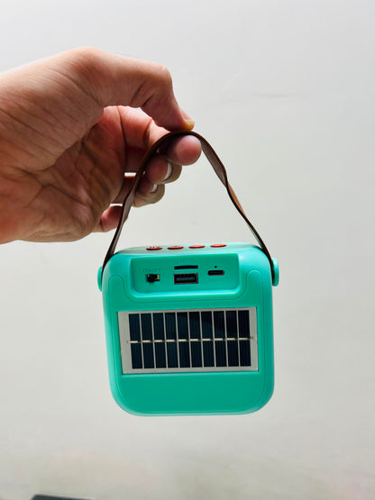 Kamal KSP-11 CNHANCE Bass Solar Energy USB Disk Loud Stereo 5W Speaker