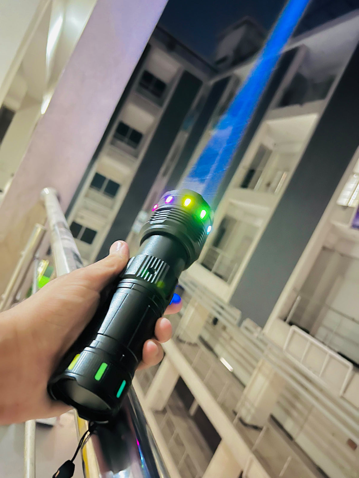 COBA TG WICK W516 Flashlight – 2000M Long-Range Torch, Aluminium Alloy Body & Lithium Battery