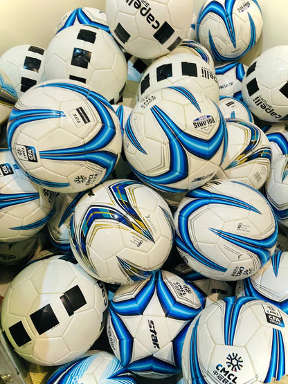 Premium Star Polaris 2000 FIFA-Approved |Size 5 |Tubeless Football