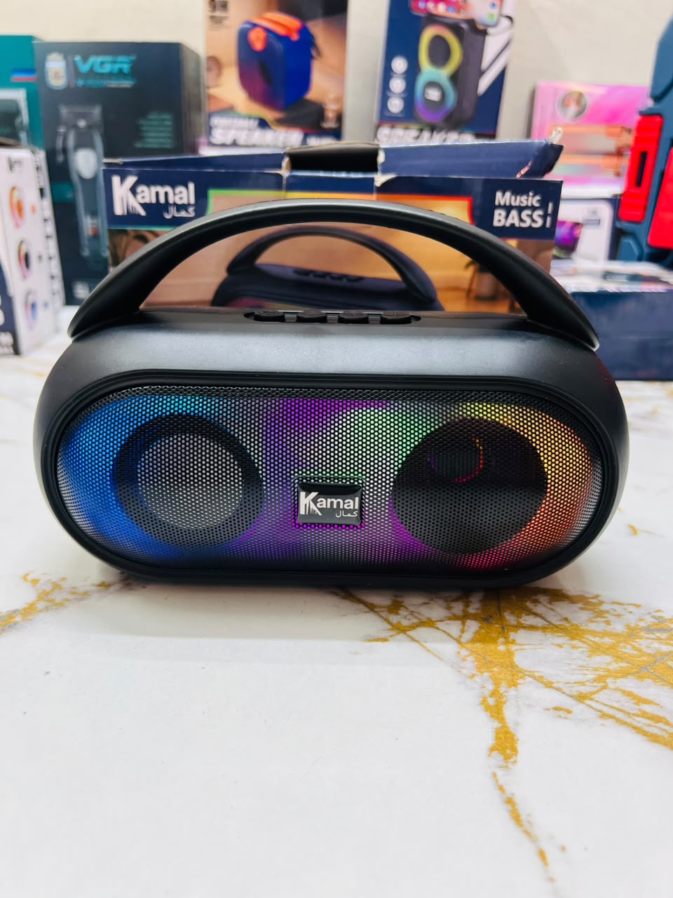 Kamal KSP-05 Portable Speaker – HiFi Sound, 8W Power & 8 Hours Music Time | Made in Dubai