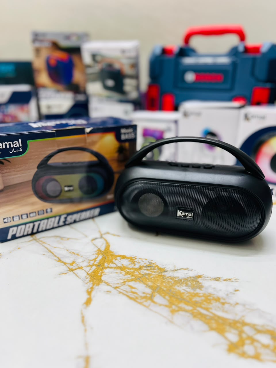 Kamal KSP-05 Portable Speaker – HiFi Sound, 8W Power & 8 Hours Music Time | Made in Dubai