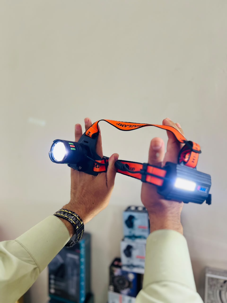 X Balog BL-T203-TG Super Bright LED Head Lamp