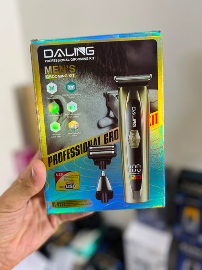 Daling DL-9505 Professional 3-in-1 Grooming Kit with 1mm, 3mm & 5mm Combs