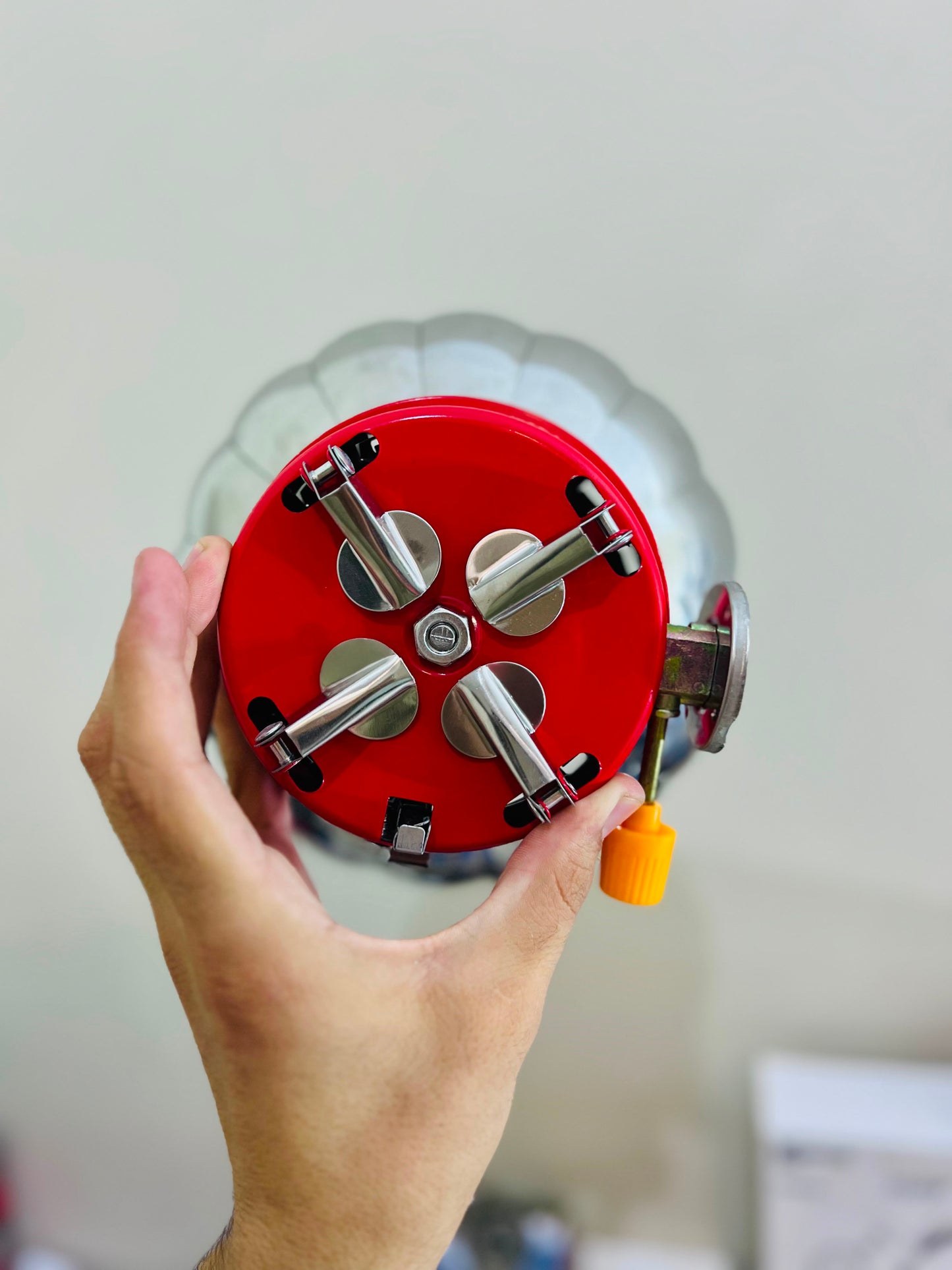 Outdoor Windproof Camping Stove With Butane Bottle  | AwamiImport.com