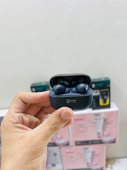 Kamal K-991 Wireless Earphones – 38H Standby, 300mAh Battery & Bluetooth 5.3 Stereo Earbuds