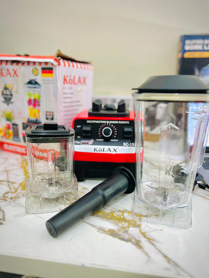 Kolax 2-in-1 Heavy Duty Blender SC-1589 (2.5L) – Powerful Juicer, Grinder & Smoothie Maker with 12-Month Warranty