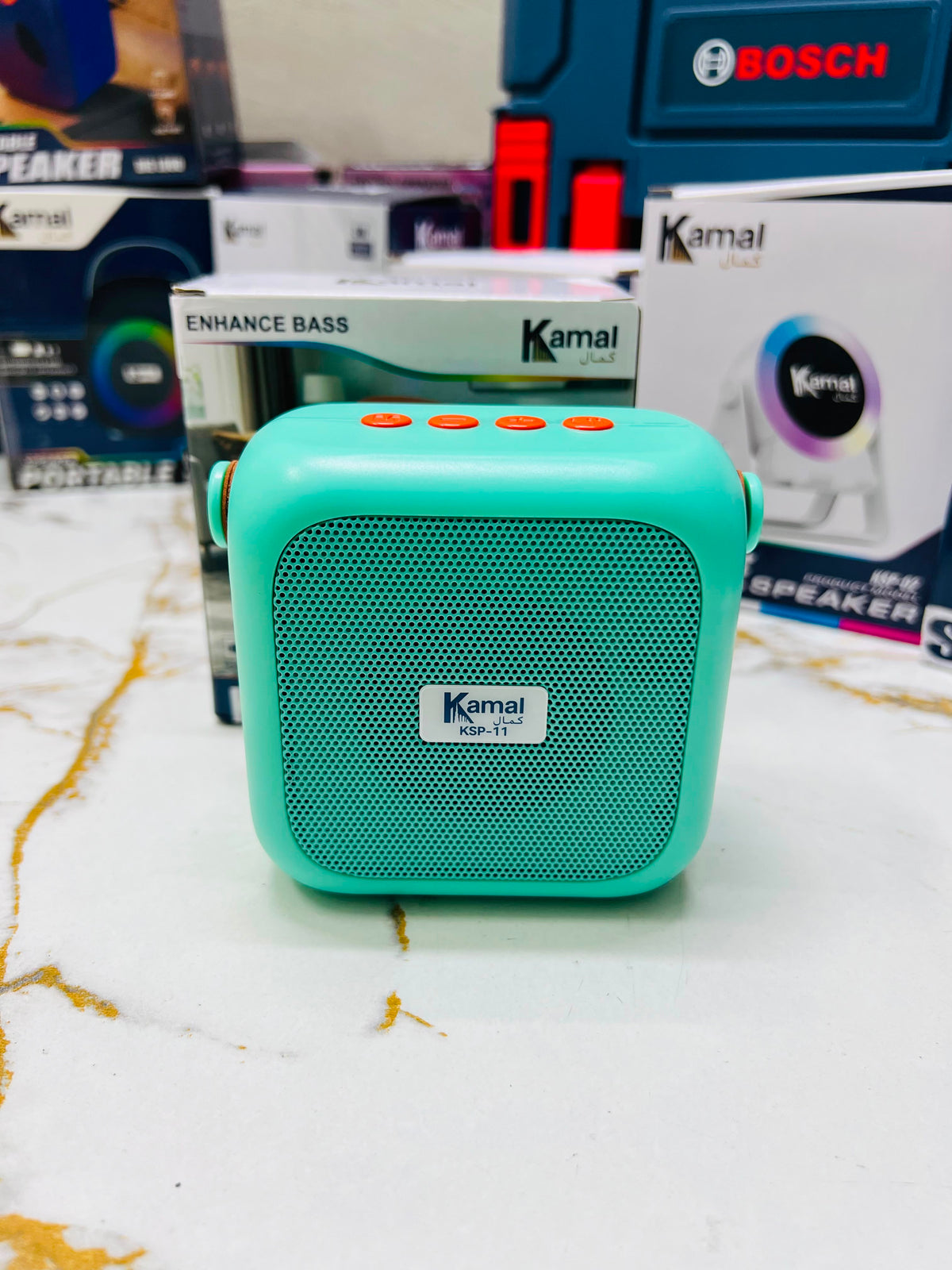 Kamal KSP-11 CNHANCE Bass Solar Energy USB Disk Loud Stereo 5W Speaker