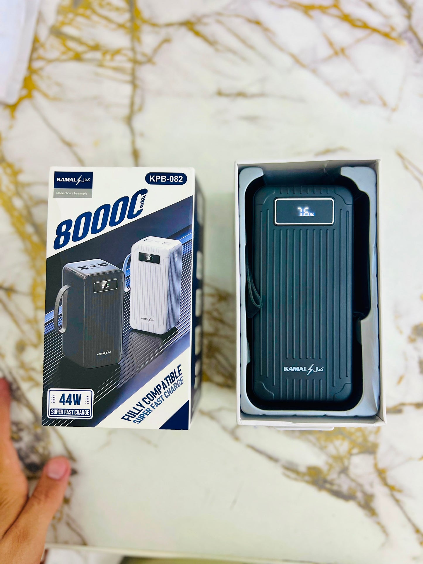 KAMAL 80000mAh 44W Super Fast Charge Power Bank KPB-082