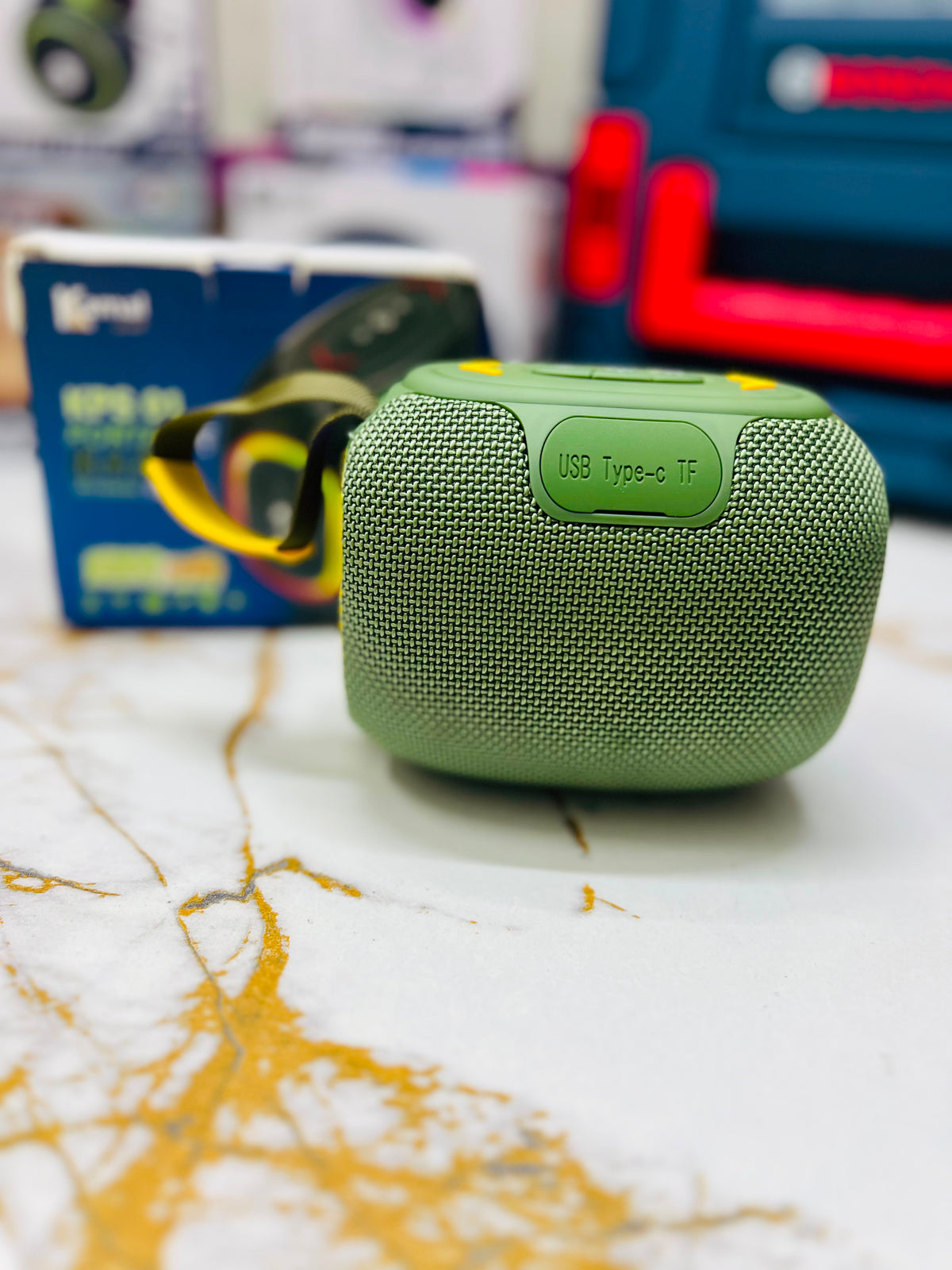 Kamal KSP-01 Portable Bass Wireless Speaker – 1800mAh Battery, 8 Hours Music | Made in Dubai