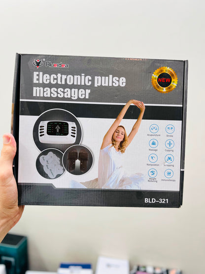 Blueidea Electronic TENS Pulse Massager BLD321 – Smart Muscle Pain Relief & Body Therapy Device