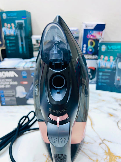 BOMA BM-291 2200W Electric Steam Iron – German Design, 1-Year Warranty & One-Touch Steam